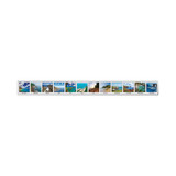 Recycled Earthscapes Desk Pad Calendar, Seascapes Photography, 22 X 17, Black Binding/corners,12-month (jan To Dec): 2025