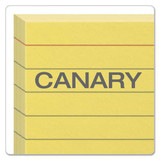 Ruled Index Cards, 3 X 5, Canary, 100/pack