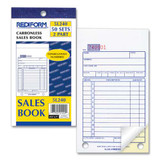 Sales Book, Two-part Carbonless, 3.63 X 6.38, 1/page, 50 Forms