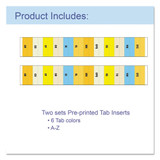 13-pocket Expanding File, 9.25" Expansion, 13 Sections, 1/13-cut Tab, Letter Size, Blue