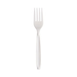 Boxed Reliance Medium Heavy Weight Cutlery, Fork, White, 1000/carton