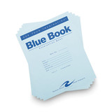 Examination Blue Book, Wide/legal Rule, Blue Cover, 8.5 X 7, 4 Sheets