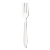 Impress Heavyweight Full-length Polystyrene Cutlery, Knife, White, 1000/carton