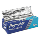 Pop-up Interfolded Aluminum Foil Sheets, 12 X 10.75, Silver, 200/box, 12 Boxes/carton