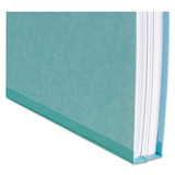 Expanding Recycled Heavy Pressboard Folders, 1/3-cut Tabs: Assorted, Letter Size, 1" Expansion, Yellow, 25/box