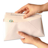 Postage Saving Envelope, #6 5/8, Commercial Flap, Gummed Closure, 6 X 9.5, White, 500/pack