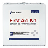 First Aid Station For 50 People, 196 Pieces, Osha Compliant, Metal Case