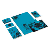 Color Cardstock, 65 Lb, 8.5 X 11, Celestial Blue, 250/pack