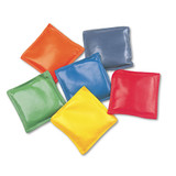 Bean Bag Set, Vinyl, 4", Assorted Colors, 12/box