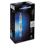 Vision Elite Roller Ball Pen, Stick, Bold 0.8 Mm, Blue-black Ink, White/blue Barrel