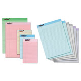 Prism + Colored Writing Pads, Narrow Rule, 50 Pastel Orchid 5 X 8 Sheets, 12/pack