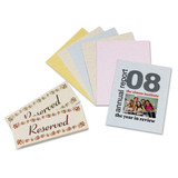 Array Card Stock, 65lb, 8.5 X 11, Assorted Pastel Colors, 100/pack