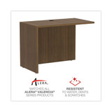 Alera Valencia Series Reversible Return/bridge Shell, 42w X 23 5/8d X 29 1/2h, Modern Walnut