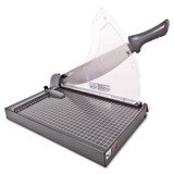 Heavy-duty Low Force Guillotine Trimmer, 40 Sheets, 14" Cut Length, Metal Base, 10.5 X 17.5