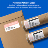 Shipping Labels W/ Trueblock Technology, Laser Printers, 5.5 X 8.5, White, 2/sheet, 250 Sheets/box