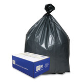 Can Liners, 60 Gal, 1.55 Mil, 39" X 56", Gray, 50/carton