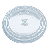 Portion Cup Lids, Fits 1.5 Oz To 2.5 Oz Cups, Clear, 125/sleeve, 20 Sleeves/carton