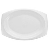 Quiet Classic Laminated Foam Dinnerware Plate, 9" Dia, White, 125/pack