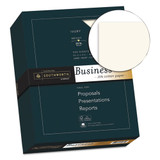 25% Cotton Business Paper, 95 Bright, 24 Lb, 8.5 X 11, Ivory, 500 Sheets/ream