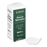 Caring Woven Gauze Sponges, Non-sterile, 8-ply, 4 X 4, 200/pack