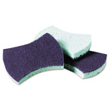 Power Sponge, 2.8 X 4.5, 0.6" Thick, Blue/teal, 5/pack