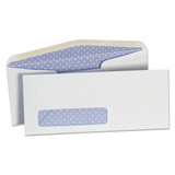 Business Envelope, Address Window, #10, Monarch Flap, Gummed Closure, 4.13 X 9.5, White, 500/box