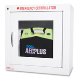 Aed Wall Cabinet, 17w X 9 1/2d X 17h, White