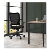 Vl702 Mesh High-back Task Chair, Supports Up To 250 Lb, 18.5" To 23.5" Seat Height, Black