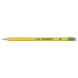 Pencils, B (#1), Black Lead, Yellow Barrel, Dozen