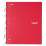 Wirebound Notebook, 3 Subject, Medium/college Rule, Randomly Assorted Covers, 11 X 8.5, 150 Sheets