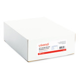 Double Window Business Envelope, #8 5/8, Square Flap, Gummed Closure, 3.63 X 8.63, White, 500/box