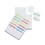 Viewables Hanging Folder Quick-fold Tabs And Labels, 1/3-cut Tabs, White, 3.5" Wide, 45/pack