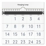 Three-month Reference Wall Calendar, Contemporary Artwork/formatting, 12 X 27, White Sheets, 15-month: Dec 2025 To Feb 2027
