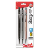 Sharp Mechanical Pencil, 0.9 Mm, Hb (#2.5), Black Lead, Yellow Barrel