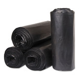 Low-density Commercial Can Liners, 30 Gal, 0.9 Mil, 30" X 36", Black, 200/carton