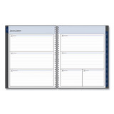 Passages Weekly/monthly Planner, 11 X 8.5, Charcoal Cover, 12-month (jan To Dec): 2025