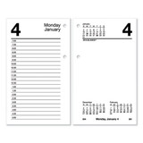 Desk Calendar Refill, 3.5 X 6, White Sheets, 12-month (jan To Dec): 2026