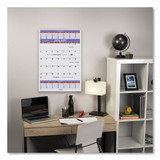 Three-month Wall Calendar, 15.5 X 22.75, White Sheets, 12-month (jan To Dec): 2026