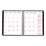 Essential Collection 14-month Ruled Monthly Planner, 8.88 X 7.13, Black Cover, 14-month: Dec 2025 To Jan 2027