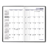 Dayminder Pocket-sized Monthly Planner, Unruled Blocks, 6 X 3.5, Black Cover, 14-month: Dec 2025 To Jan 2027