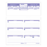 Flip-a-week Desk Calendar And Base, 7 X 5.5, White Sheets, 12-month (jan To Dec): 2026