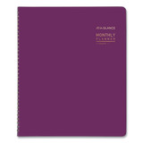 Contemporary Monthly Planner, Premium Paper, 11 X 9, Black Cover, 12-month (jan To Dec): 2025