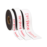 Dry Erase Magnetic Tape Roll, 2" X 50 Ft, White, 1/roll