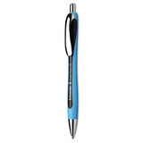 Rave Xb Ballpoint Pen, Retractable, Extra-bold 1.4 Mm, Blue Ink, Blue/blue Barrel