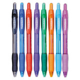 Profile Ballpoint Pen, Retractable, Medium 1 Mm, Black Ink, Translucent Black Barrel, 4/pack