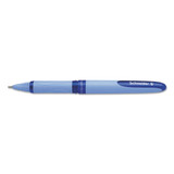 One Hybrid Gel Pen, Stick, Fine 0.5 Mm, Black Ink, Blue Barrel, 10/box