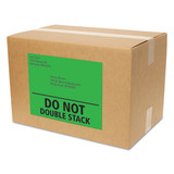 High-visibility Permanent Laser Id Labels, 8 1/2 X 11, Neon Green, 100/box