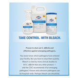 Bleach Germicidal Wipes, 12 X 12, Unscented, 110/canister, 2/carton