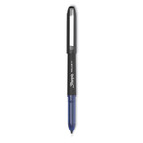 Professional Design Roller Ball Pen, Stick, Fine 0.5 Mm, Black Ink, Black Barrel, 4/pack