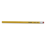 No. 2 Pencil, Hb (#2), Black Lead, Yellow Barrel, 12/pack